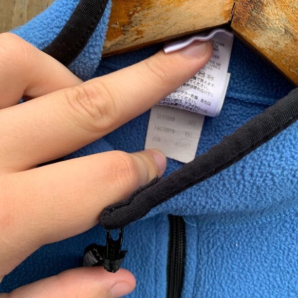 The North Face Half Zip Jacket Small Blue - Picture 2 of 3